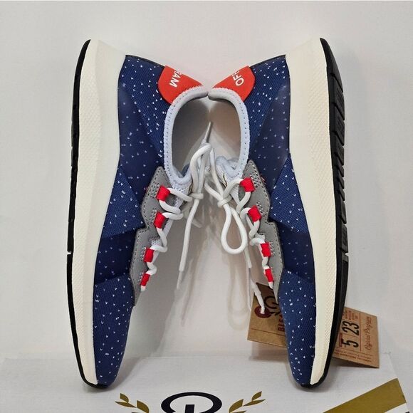 Official Program, Adorable, Blue and Red Sneakers. NWT, Size 6 - Picture 5 of 8